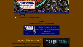 What Chevronbeads.com website looked like in 2019 (4 years ago)