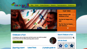 What Childcareisfun.co.uk website looked like in 2019 (4 years ago)