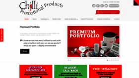 What Chillipromotions.co.uk website looked like in 2019 (4 years ago)