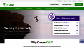 What Chu.com.au website looked like in 2019 (5 years ago)