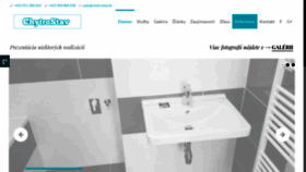 What Chytrostav.sk website looked like in 2019 (4 years ago)
