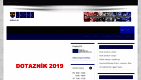 What Chyne.cz website looked like in 2019 (4 years ago)
