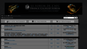 What Cichlidsforum.fr website looked like in 2019 (4 years ago)
