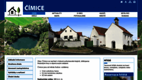 What Cimice.eu website looked like in 2019 (4 years ago)