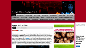 What Cinema-fanatic.com website looked like in 2019 (4 years ago)