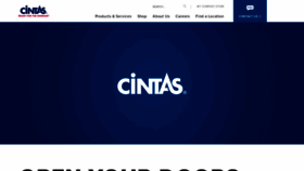 What Cintas.ca website looked like in 2019 (4 years ago)