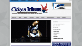 What Citizennewspaper.com website looked like in 2019 (4 years ago)