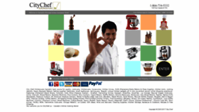 What Citychef.ca website looked like in 2019 (4 years ago)