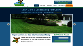 What Cleanairlawncarefortcollins.com website looked like in 2019 (4 years ago)