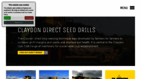 What Claydondrill.com website looked like in 2019 (4 years ago)