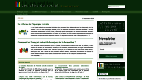 What Clesdusocial.com website looked like in 2019 (4 years ago)