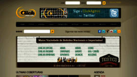 What Clickagitos.com.br website looked like in 2019 (4 years ago)