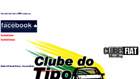 What Clubedotipo.com.br website looked like in 2019 (4 years ago)