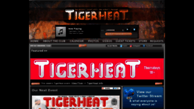What Clubtigerheat.com website looked like in 2019 (4 years ago)