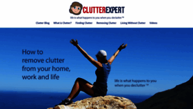 What Clutter.co.uk website looked like in 2019 (4 years ago)