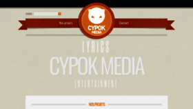 What Cypok-media.com website looked like in 2019 (4 years ago)