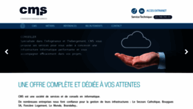 What Cms-france.net website looked like in 2019 (4 years ago)