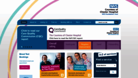 What Coch.nhs.uk website looked like in 2019 (4 years ago)