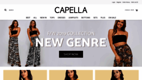 What Capellausa.com website looked like in 2019 (4 years ago)