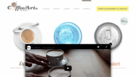 What Coffeeart.it website looked like in 2019 (4 years ago)