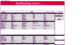 What Cokkolay.com website looked like in 2019 (4 years ago)