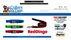 What Collarsandtags.co.uk website looked like in 2019 (4 years ago)