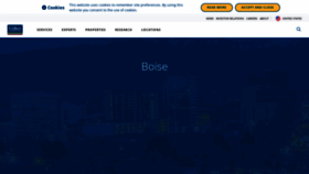 What Colliersboise.com website looked like in 2019 (4 years ago)