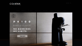 What Compak.es website looked like in 2019 (5 years ago)