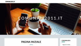 What Comunali2011.it website looked like in 2019 (4 years ago)