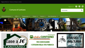 What Comunecantiano.eu website looked like in 2019 (4 years ago)