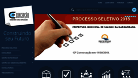 What Concepcaoconcursos.com.br website looked like in 2019 (4 years ago)