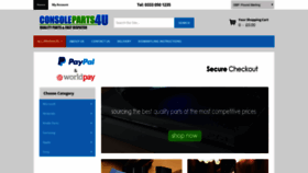 What Consoleparts4u.co.uk website looked like in 2019 (4 years ago)