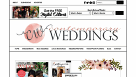 What Contemporarybride.com website looked like in 2019 (4 years ago)