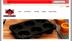 What Cookschoice.com website looked like in 2019 (4 years ago)