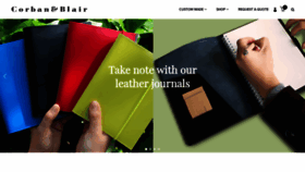 What Corbanblair.com.au website looked like in 2019 (4 years ago)