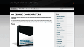 What Configuratorondemand.com website looked like in 2019 (4 years ago)