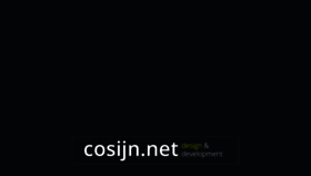 What Cosijn.net website looked like in 2019 (4 years ago)