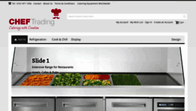 What Cheftrading.com website looked like in 2019 (4 years ago)