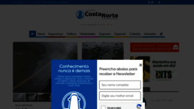 What Costanorte.com.br website looked like in 2019 (4 years ago)