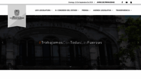 What Congresoags.gob.mx website looked like in 2019 (4 years ago)