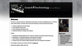 What Coach4technology.net website looked like in 2019 (4 years ago)