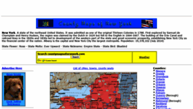 What Countymapsofnewyork.com website looked like in 2019 (4 years ago)