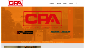 What Cpaus.com.au website looked like in 2019 (4 years ago)