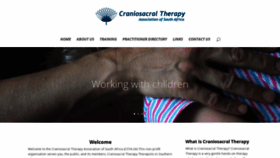 What Cranial.org.za website looked like in 2019 (4 years ago)