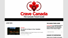 What Cravecanada.com website looked like in 2019 (4 years ago)