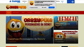What Crazymania.com.br website looked like in 2019 (4 years ago)
