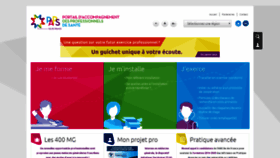 What Cripp-idf.fr website looked like in 2019 (4 years ago)