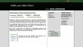 What Crm-cms.de website looked like in 2019 (4 years ago)