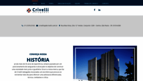 What Crivelli.com.br website looked like in 2019 (4 years ago)