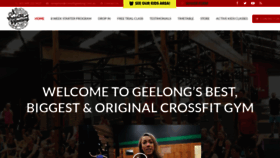 What Crossfitgeelong.com.au website looked like in 2019 (4 years ago)